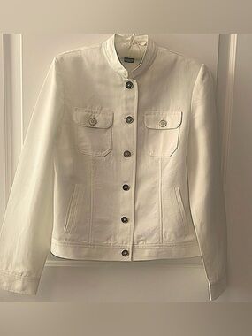 Jones New York Cream Jacket